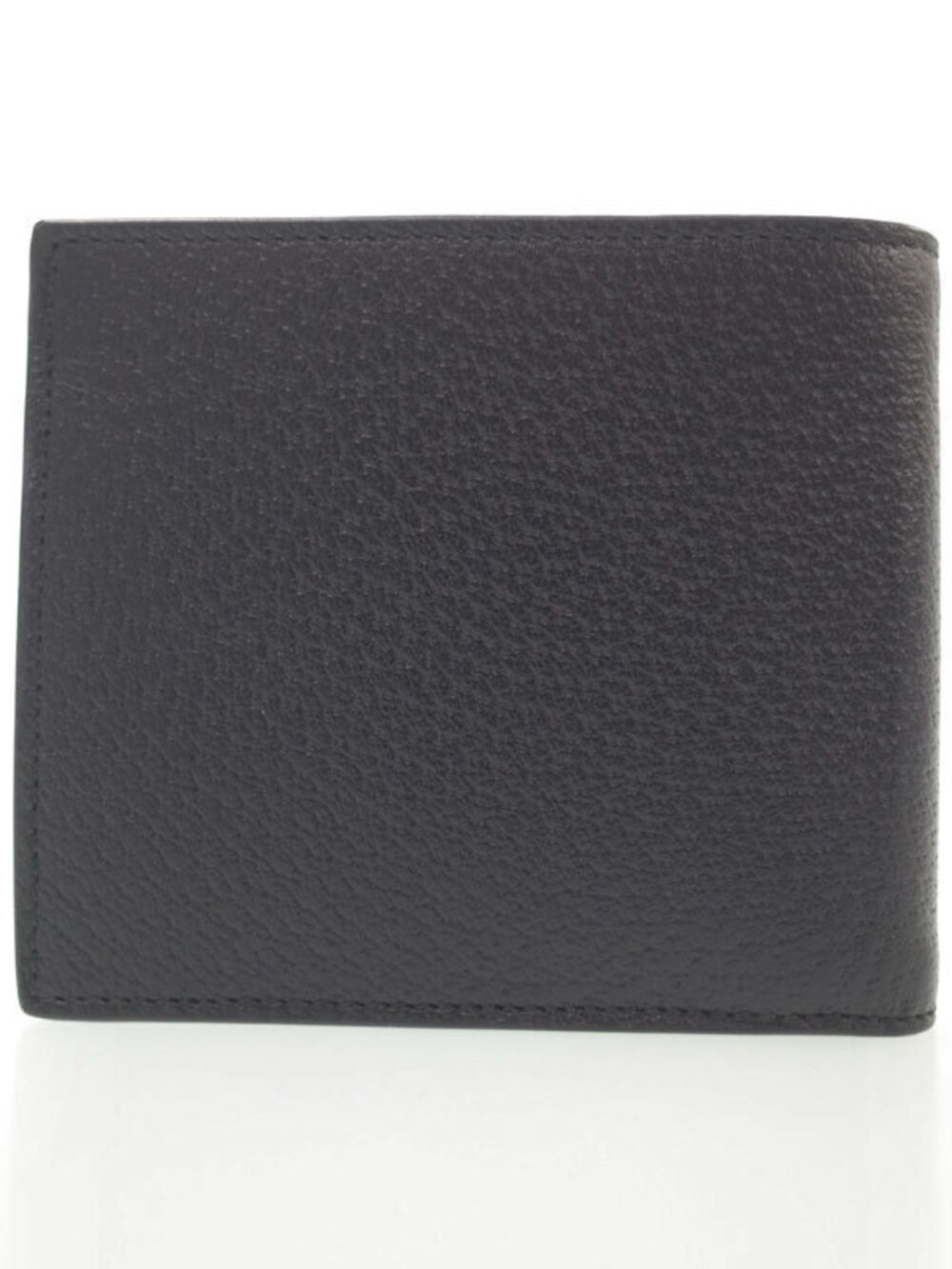 Gucci Short Coin Wallet Leather fold GG Marmont Bi Black